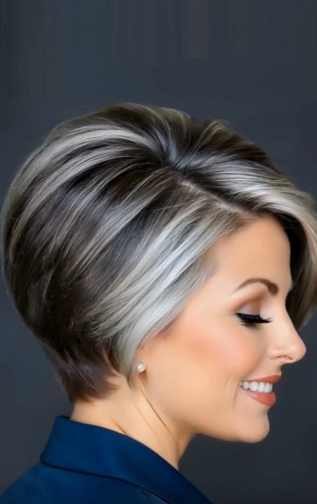 Asymmetrical Blonde Pixie