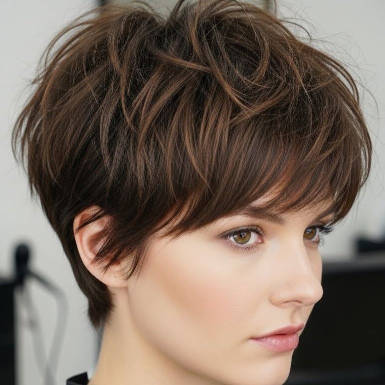 Choppy Pixie for a Modern Look
