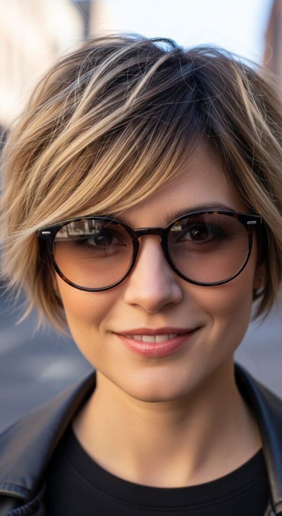 Choppy Pixie with Bold Texture