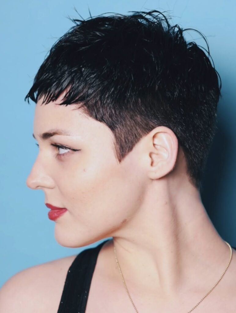 Cropped Pixie with Clean Edges