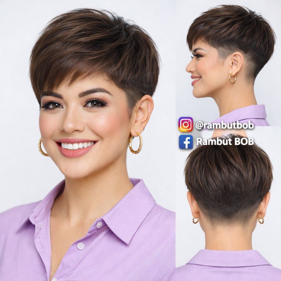 Edgy Pixie with Razor Cut Layers