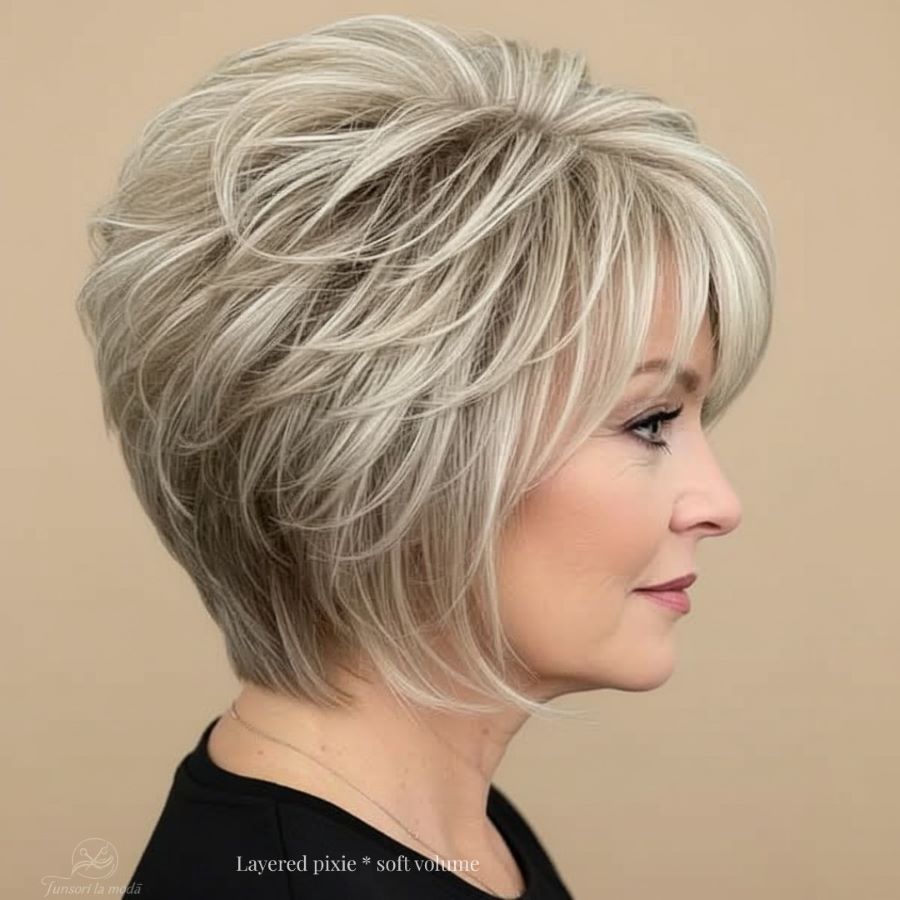 Layered Pixie with Light Movement