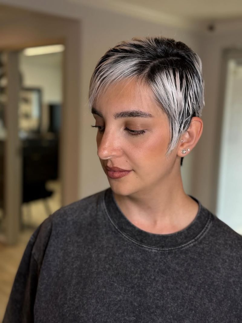 Messy Pixie with Root Lift