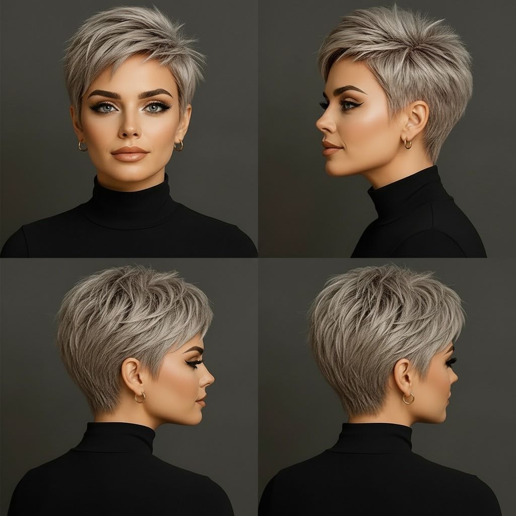 Minimalist Pixie Cut
