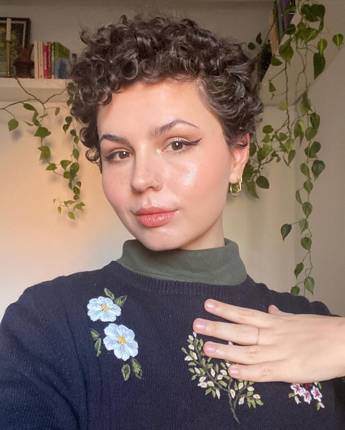 Pixie with Defined Ringlets