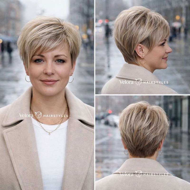 Pixie with Soft Fringe