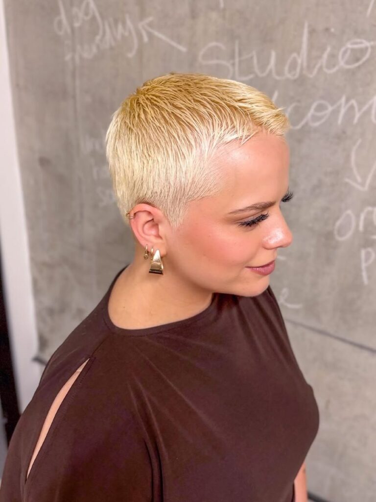 Pixie with Subtle Highlights