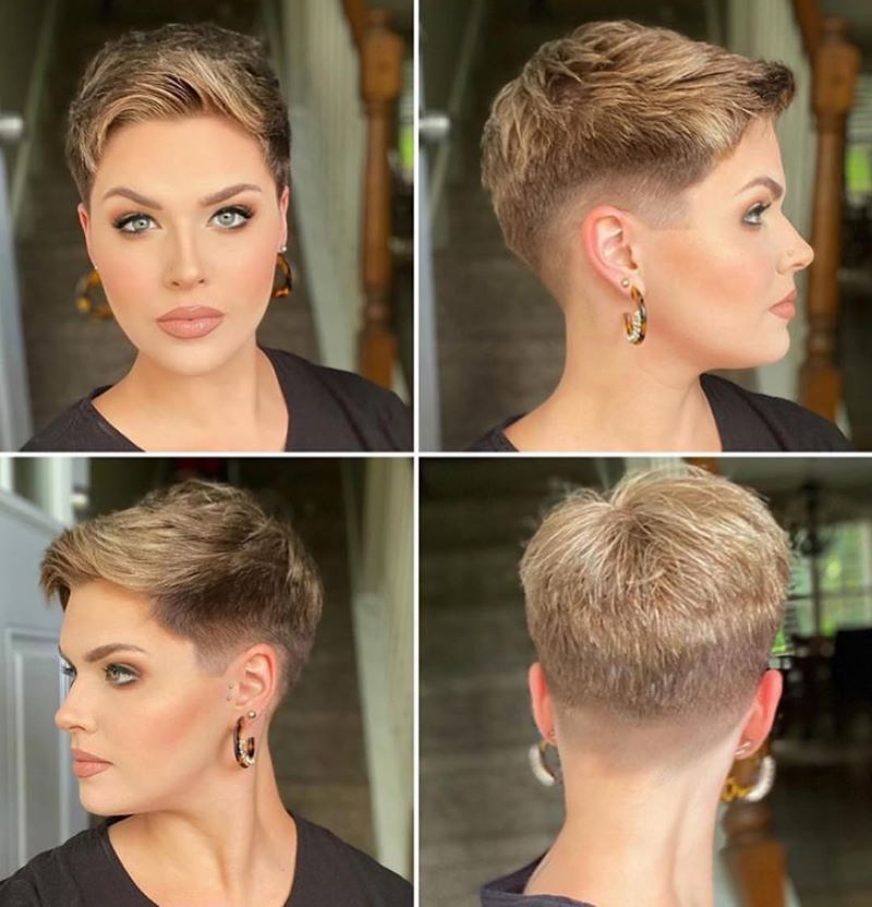 Pixie with Tapered Back