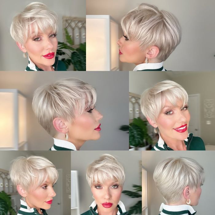 Pixie with Tapered Neckline