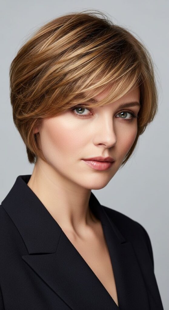 Pixie with Wispy Ends