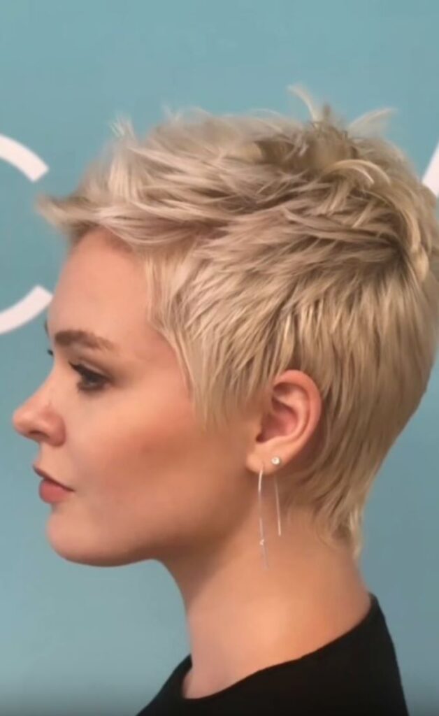 Razor Cut Pixie for Sharp Edges