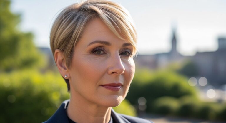 Short Pixie Haircuts for Women Over 50