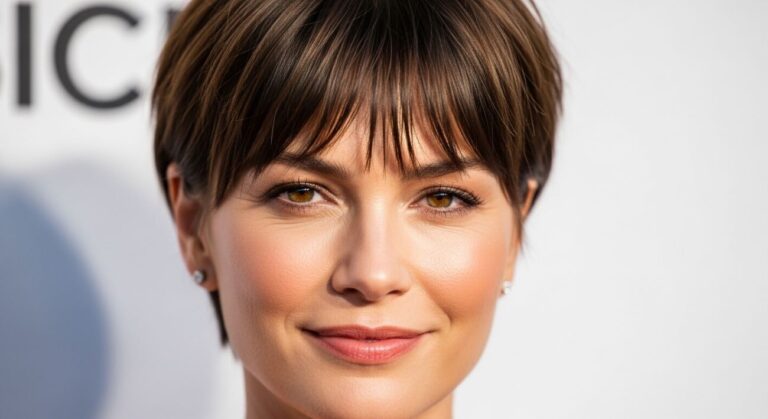 Short Pixie Haircuts with Bangs