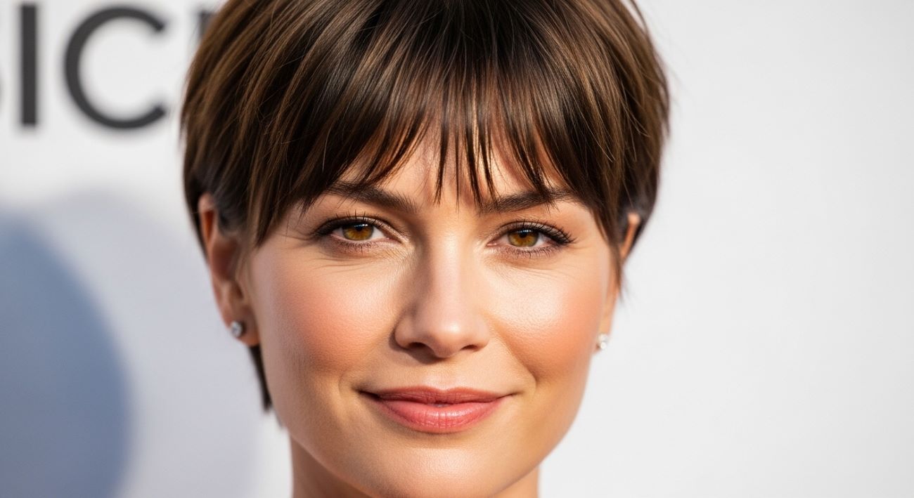 Short Pixie Haircuts with Bangs