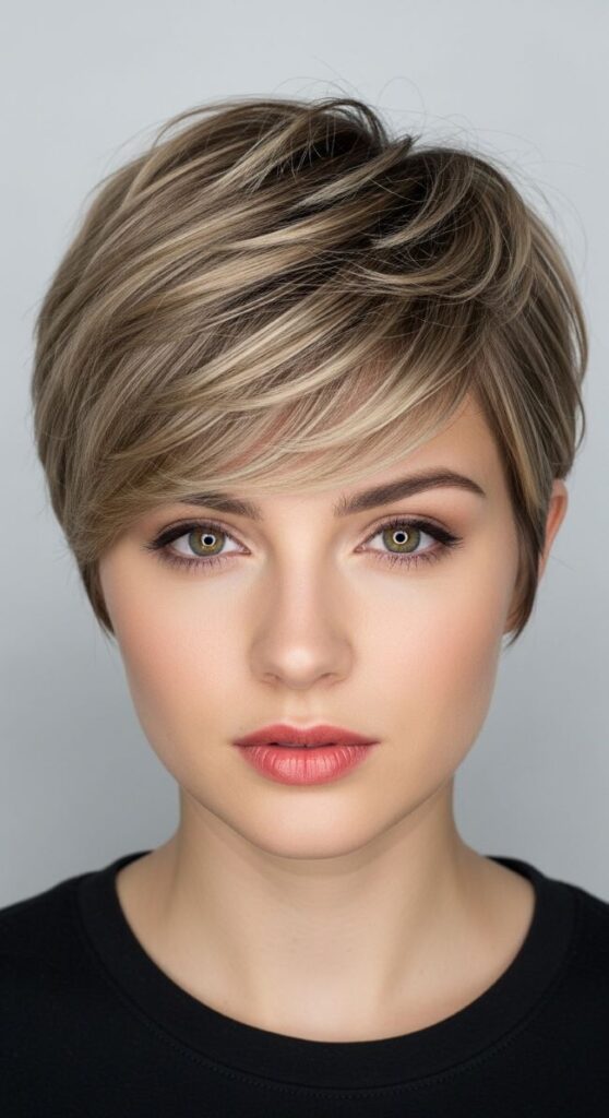 Short Pixie with Layers