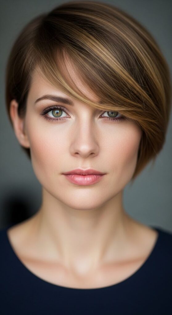 Side-Swept Pixie
