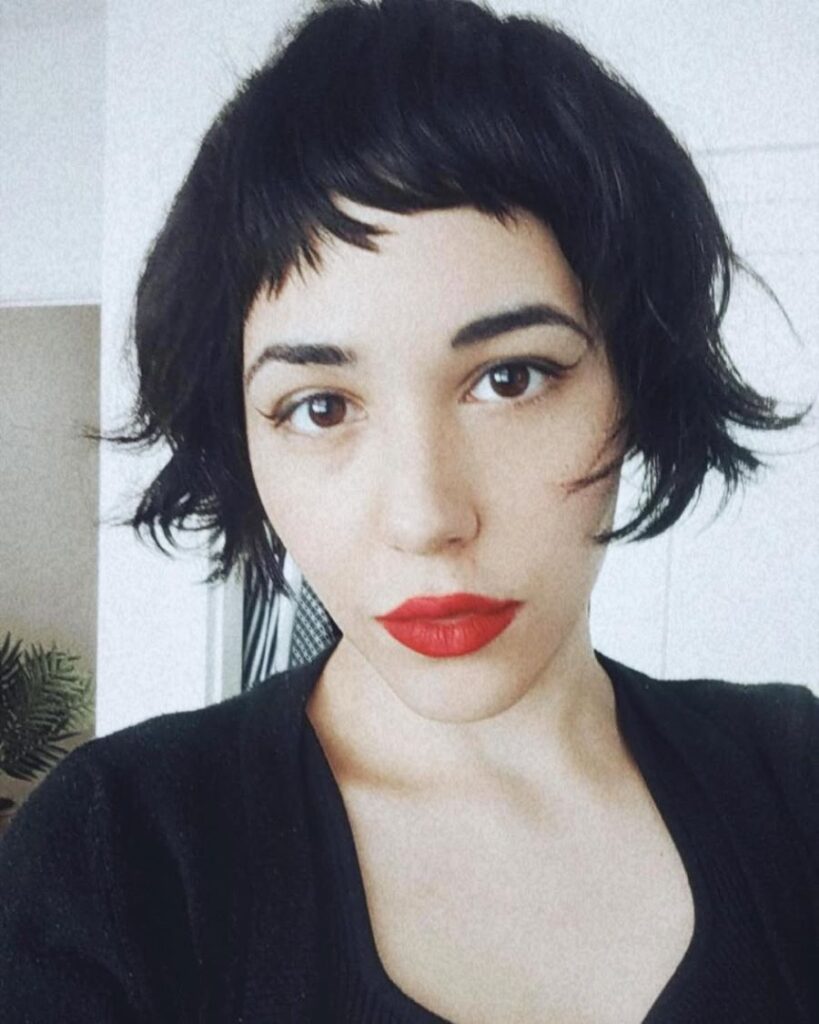 Side-Swept Pixie Style