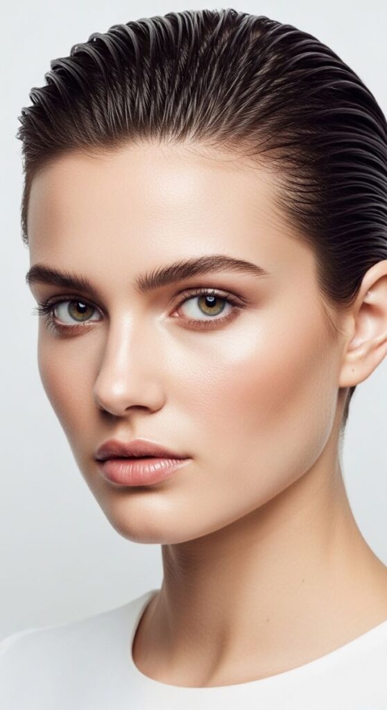 Slicked Pixie Back Style