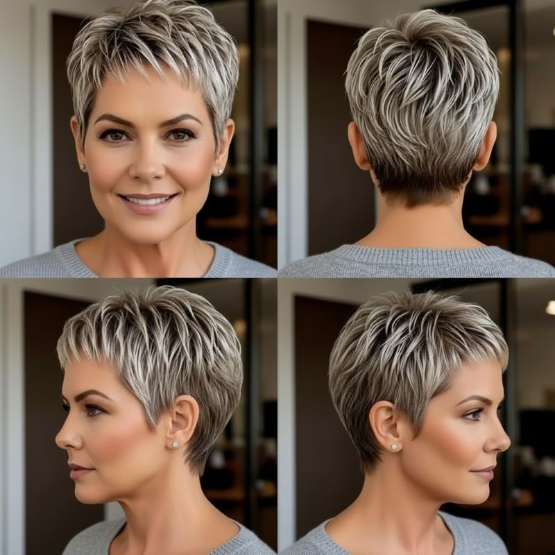 Soft Layered Pixie