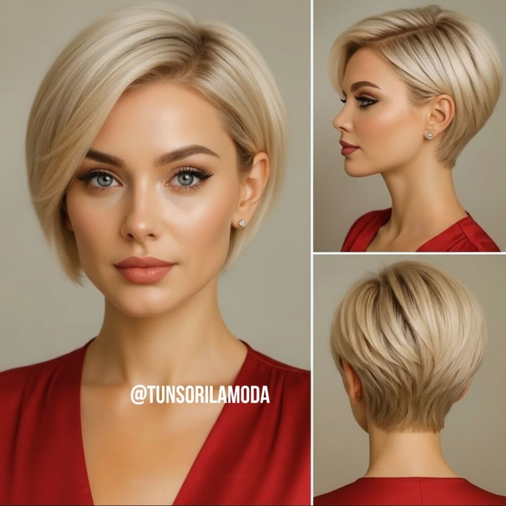 Soft Layered Pixie for Natural Lift
