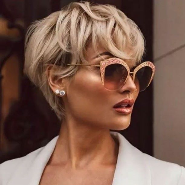 Textured Pixie with Choppy Ends