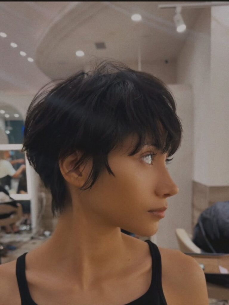 Textured Pixie with Soft Layers