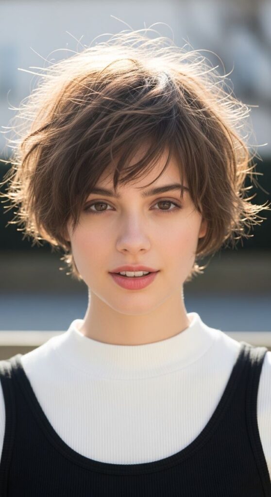 Tousled Pixie Cut