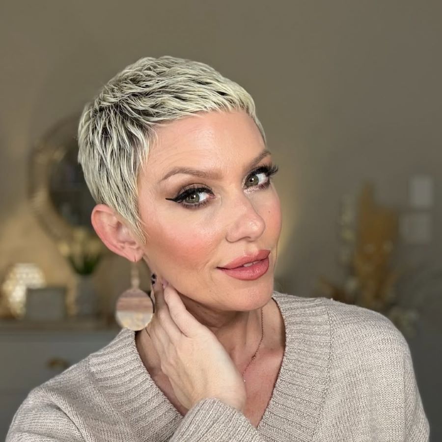 Tousled Pixie with Light Texture