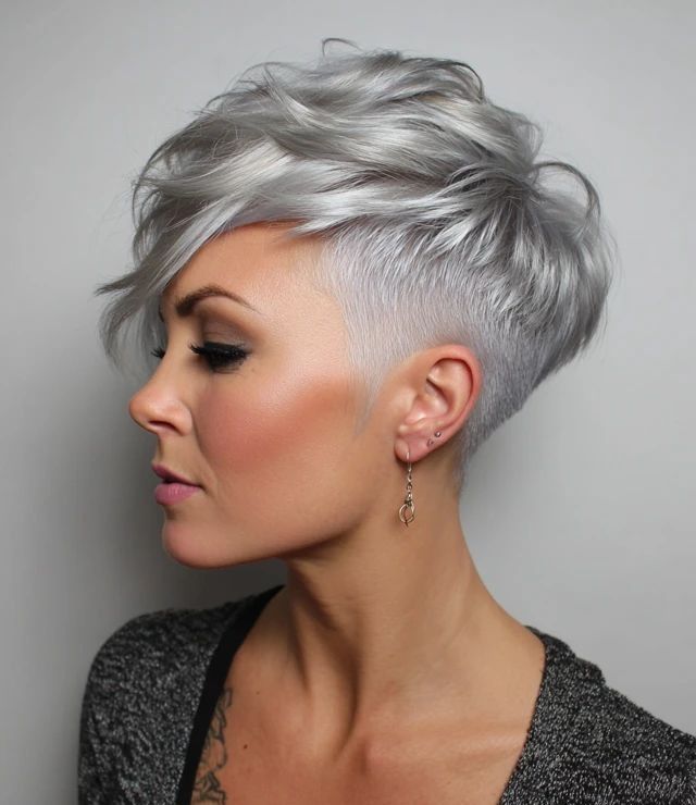 Undercut Pixie for Bold Contrast