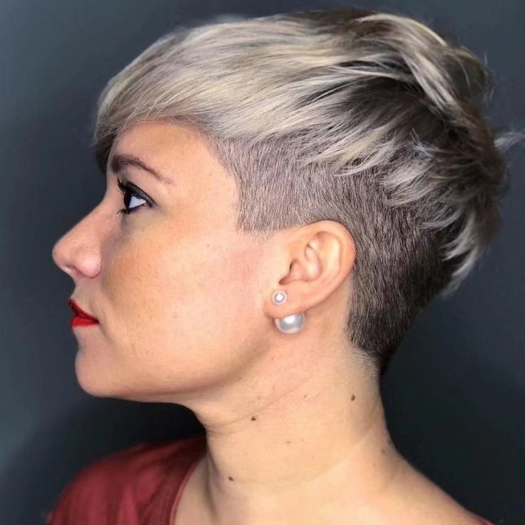 Undercut Pixie for Sharp Contrast