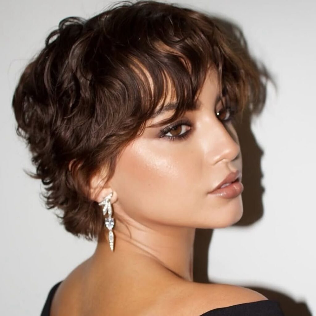 Wavy Pixie Cut