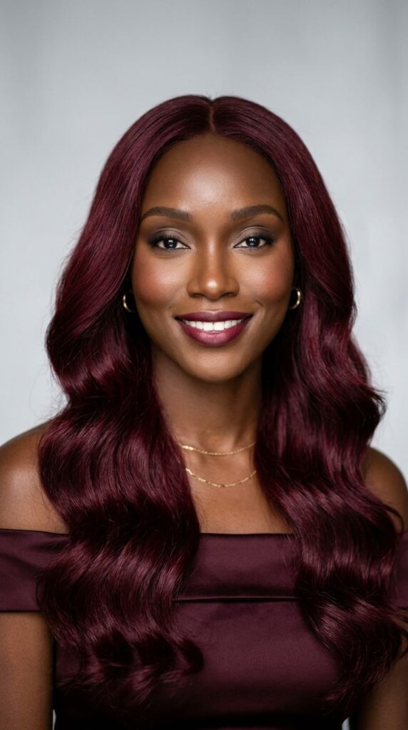Burgundy Body Wave Wig