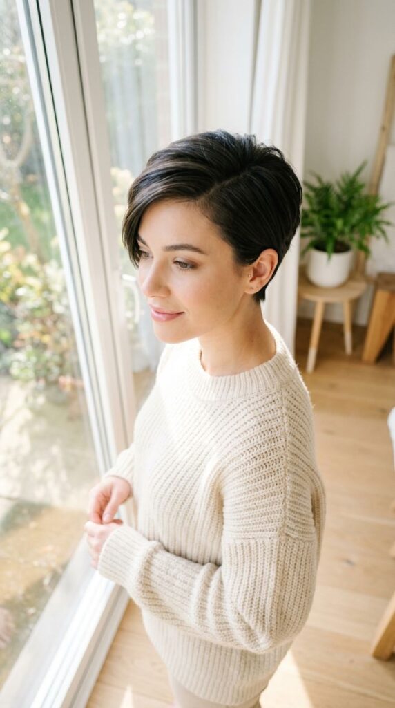Side Swept Micro Pixie