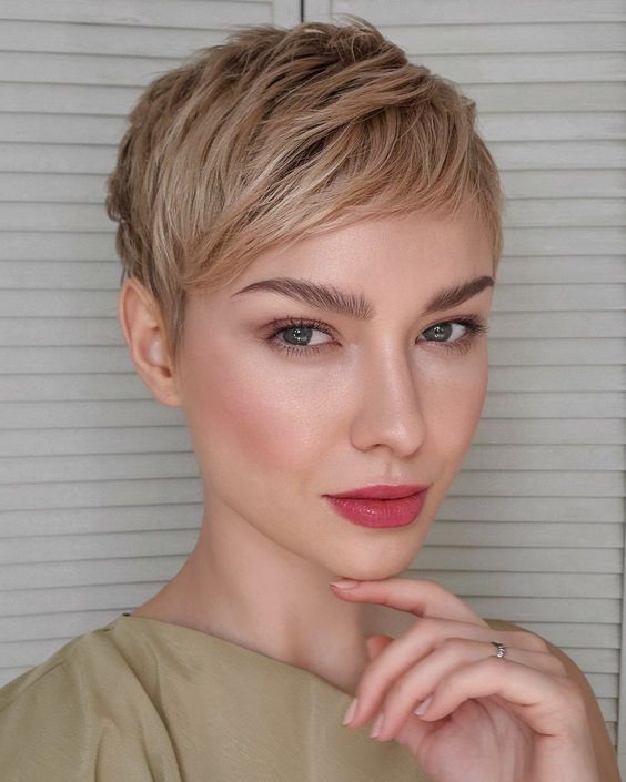 Soft Layered Pixie for Thin Fine Hair