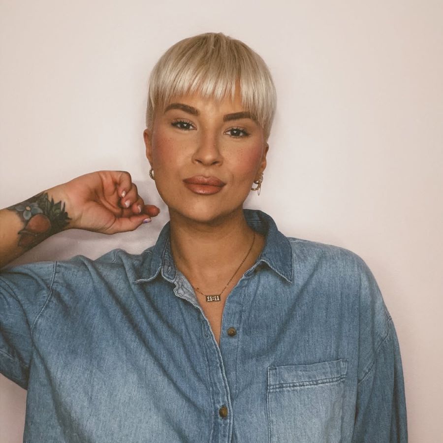 Tapered Nape Pixie