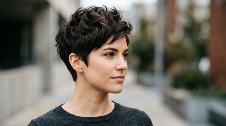 Edgy Pixie Haircuts