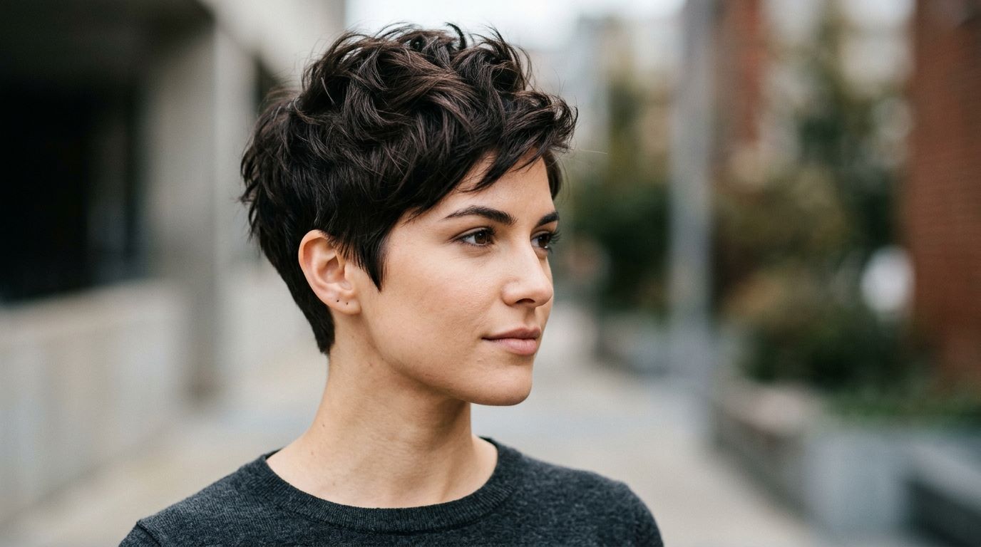 Edgy Pixie Haircuts