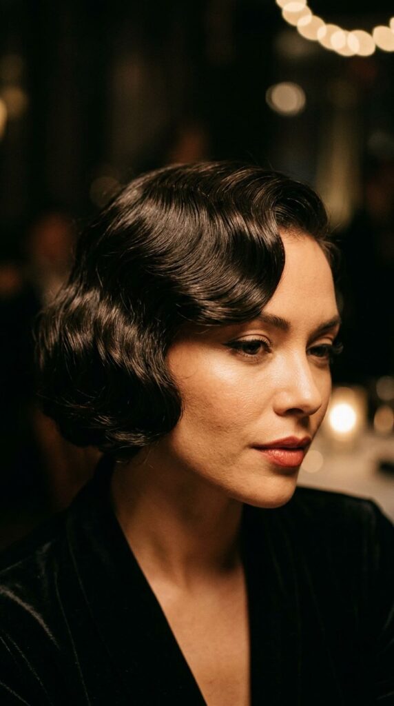 Finger Waves on a Bob