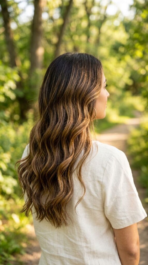 Golden Caramel Balayage