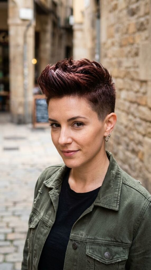 Mohawk-Inspired Pixie