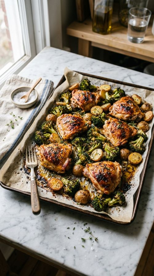 Sheet Pan Chicken and Veggies