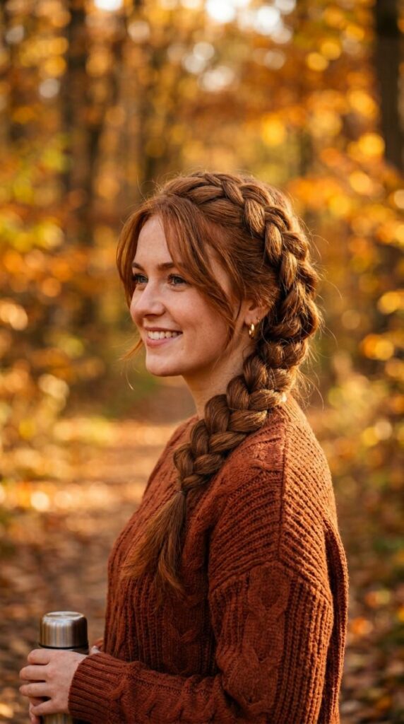Side Dutch Braid